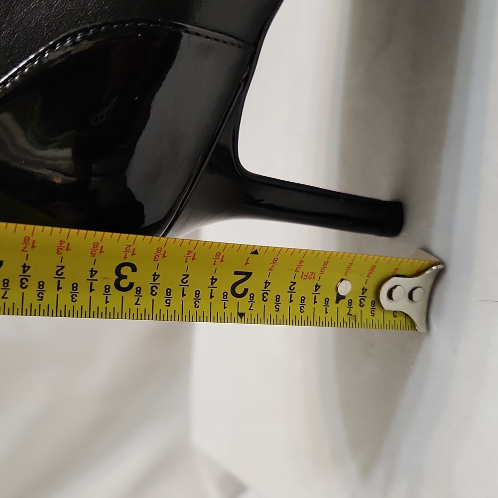 Ralph Lauren Livie Black Leather Pumps (W Size 7.5) - Picture 13 of 16